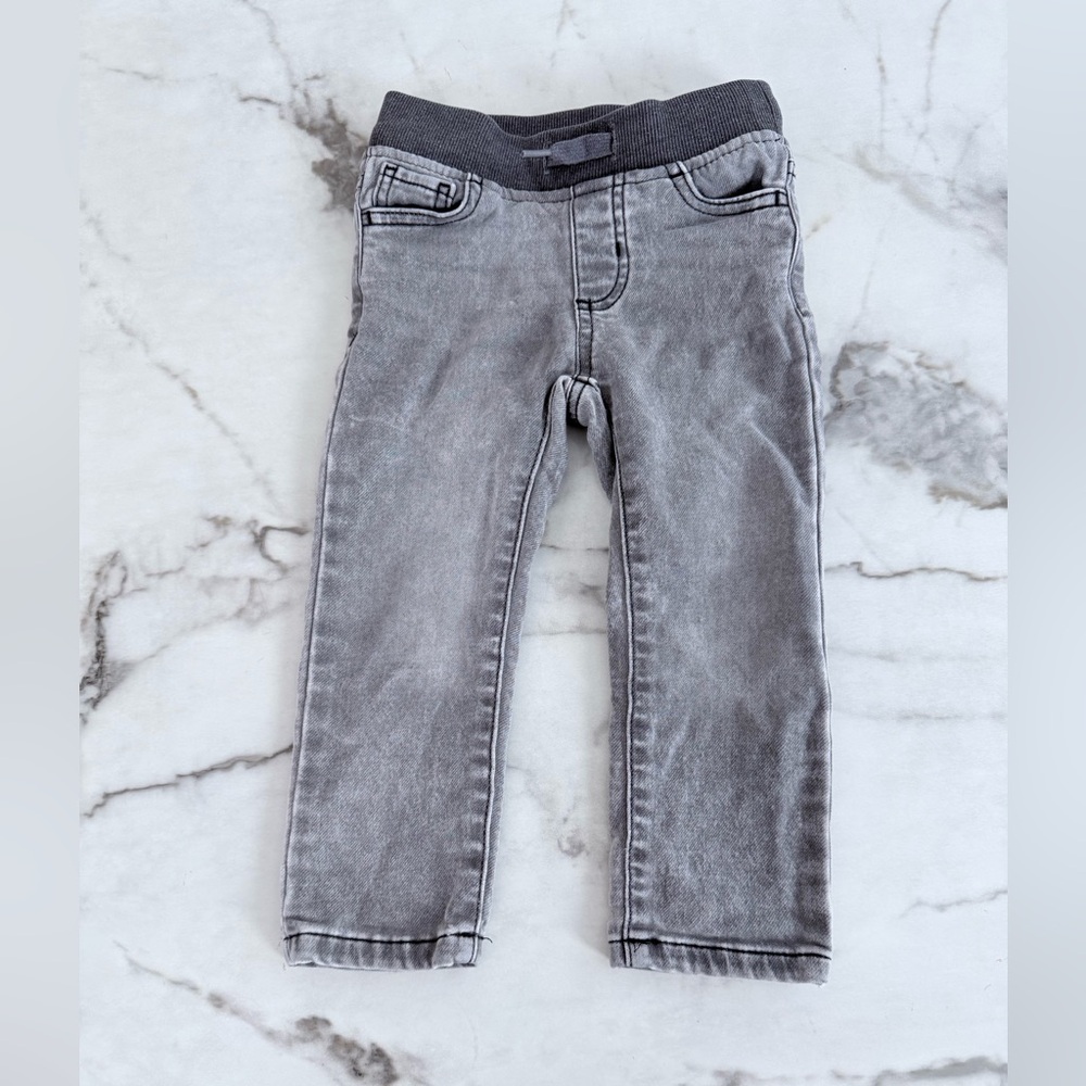 Gray Kids Jeans